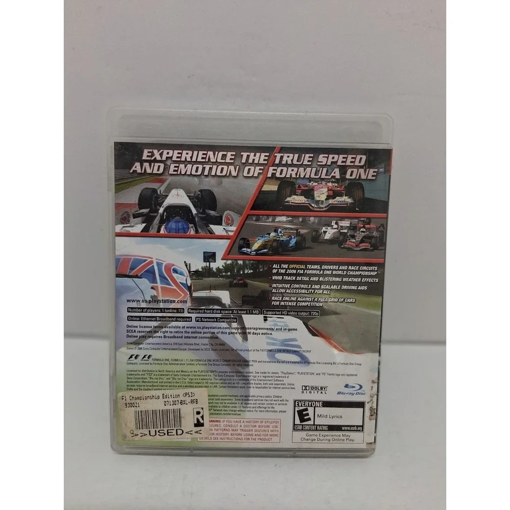 Formula 1 -- Championship Edition (Sony PlayStation 3, 2007)